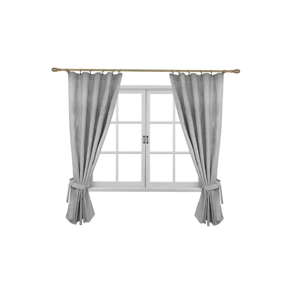 Штора Прованс комплект Gray Milan 170х136 см 2 шт (4823093436367)