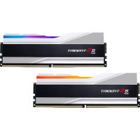 Модуль пам'яті для комп'ютера DDR5 32GB (2x16GB) 7800 MHz Trident Z5 RGB Silver G.Skill (F5-7800J3646H16GX2-TZ5RS)