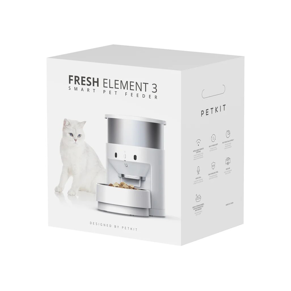 Універсальний посуд для тварин Petkit Смарт годівниця Smart Fresh Element 3 (5 л) (680468)