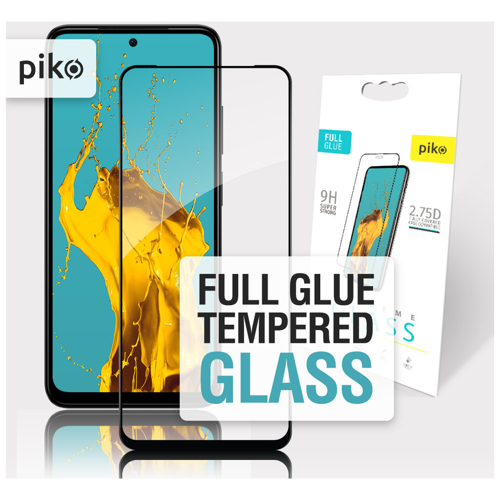 Скло захисне Piko Full Glue Xiaomi Redmi Note 12S (1283126564970)