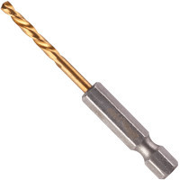 Milwaukee metal drill RedHEX HSS-G TiN, 3.0 mm, (2 pcs) (48894763)