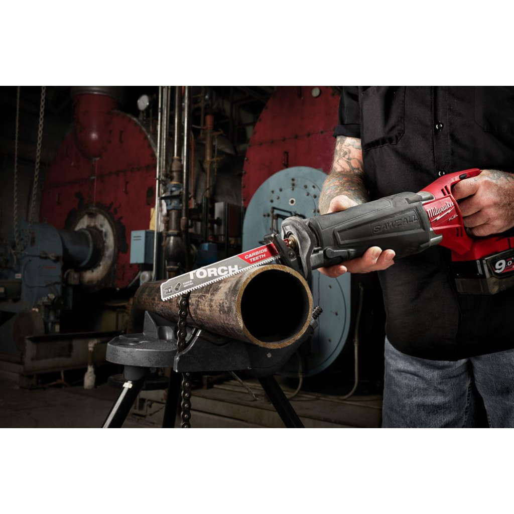 Полотно Milwaukee для шабельної пили, TORCH CARBIDE 150мм, крок 3,6мм, 5шт, метал (48005501)