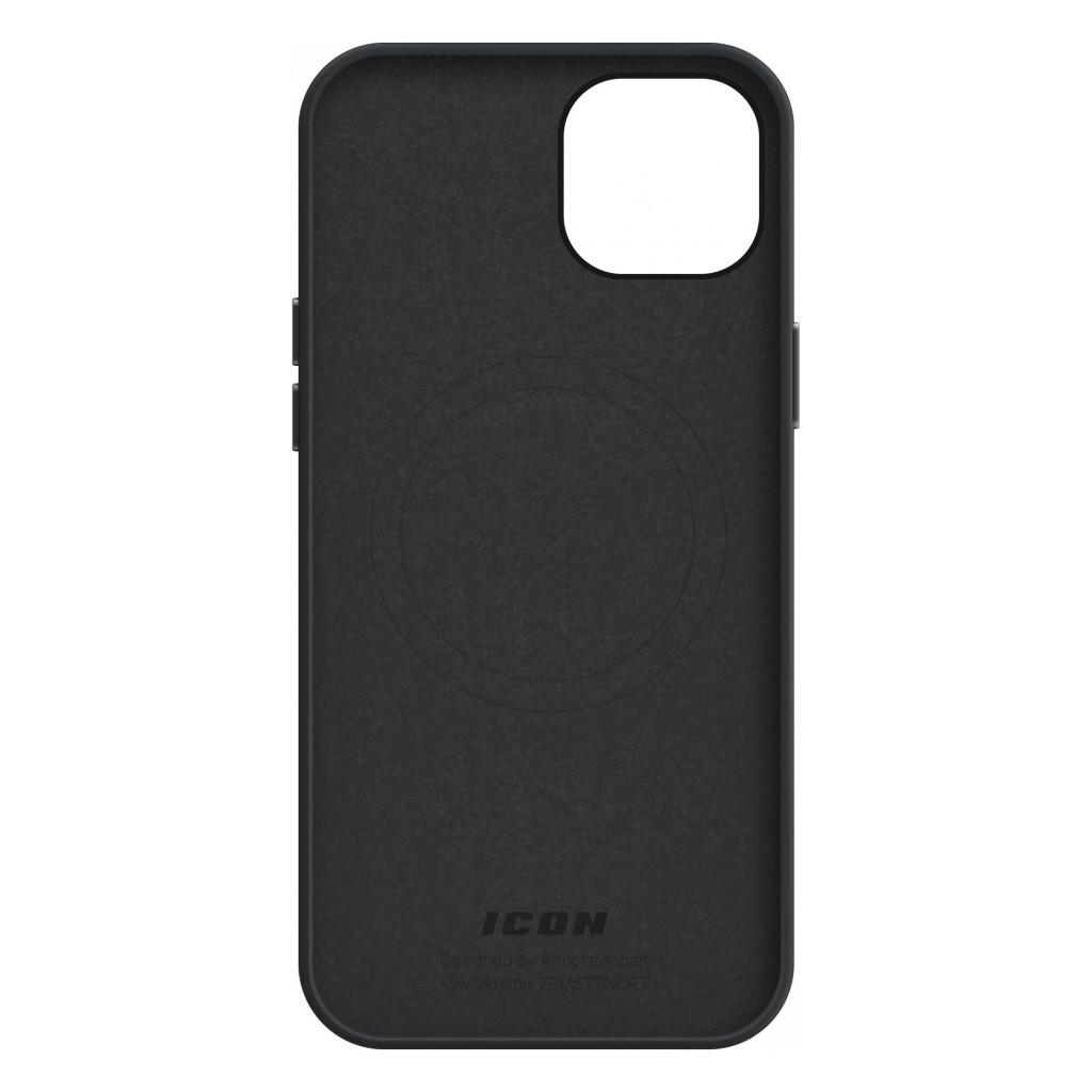 Чохол до мобільного телефона Armorstandart ICON2 MagSafe Apple iPhone 15 Plus Black (ARM72735) Чохол до мобільного телефона Armorstandart ICON2 MagSafe Apple iPhone 15 Plus Black (ARM72735)