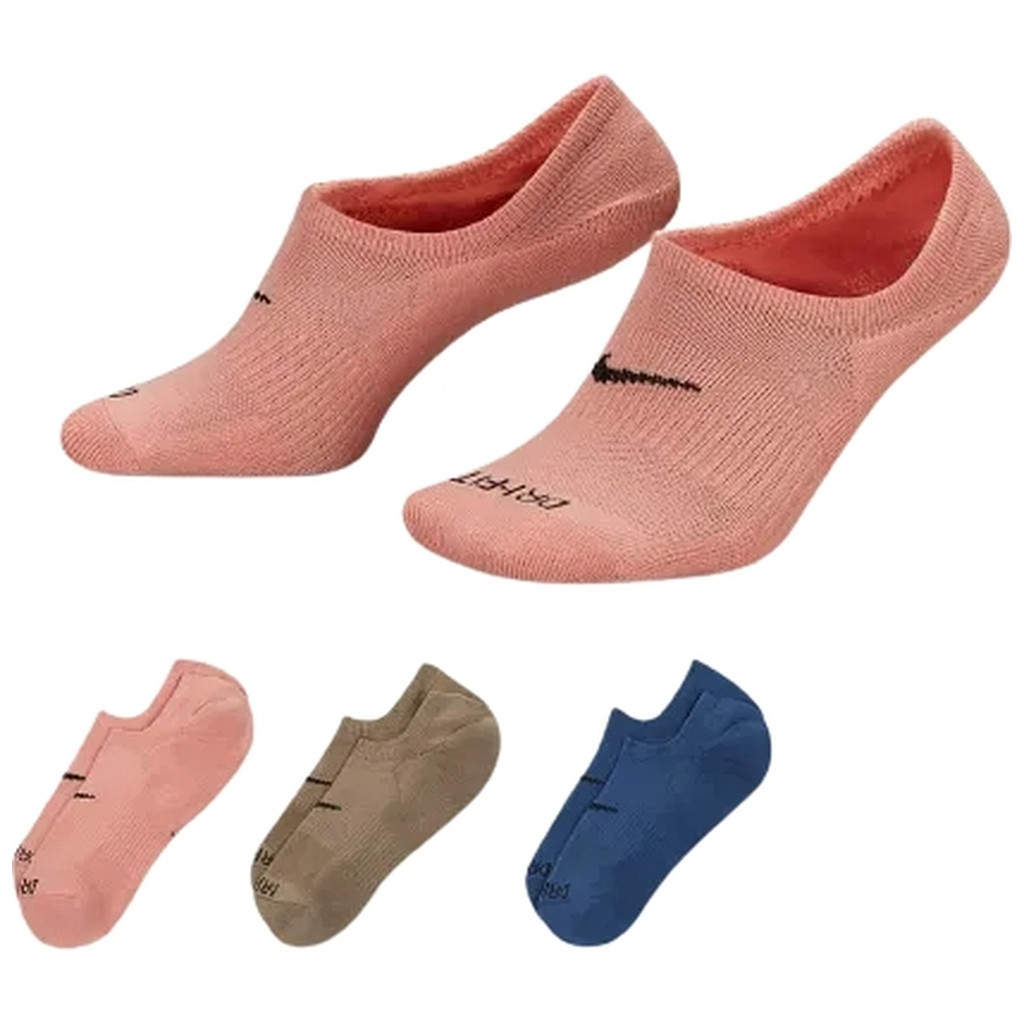 Шкарпетки Nike U NK EVERYDAY PLUS CUSH FOOTIE DH5463-995 38-42 3 пари Мультиколор (195244773305)