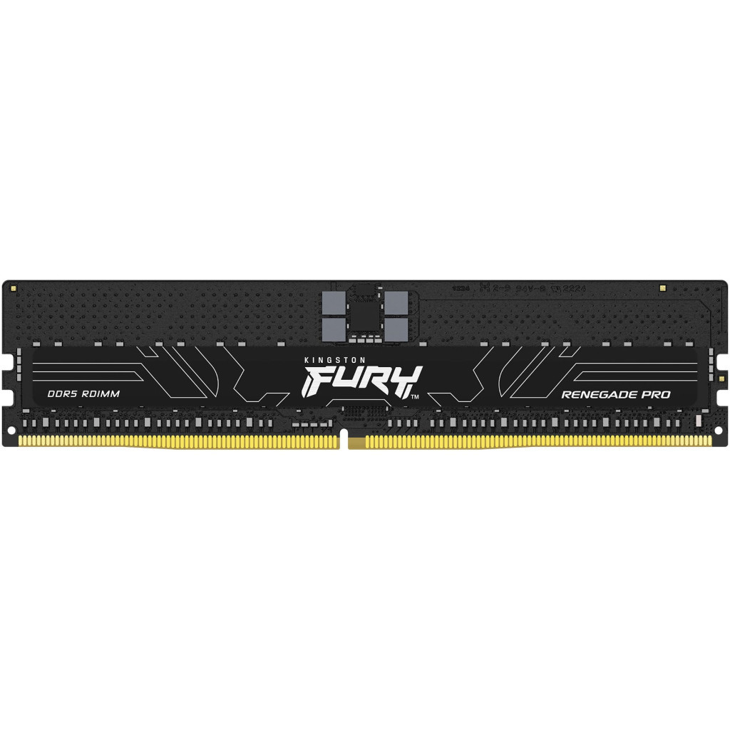 Модуль пам'яті для сервера Kingston 128GB 6000MT/s DDR5 ECC Reg CL32 DIMM (Kit of 4) FURY Renegade Pro EXPO (KF560R32RBEK4-128)