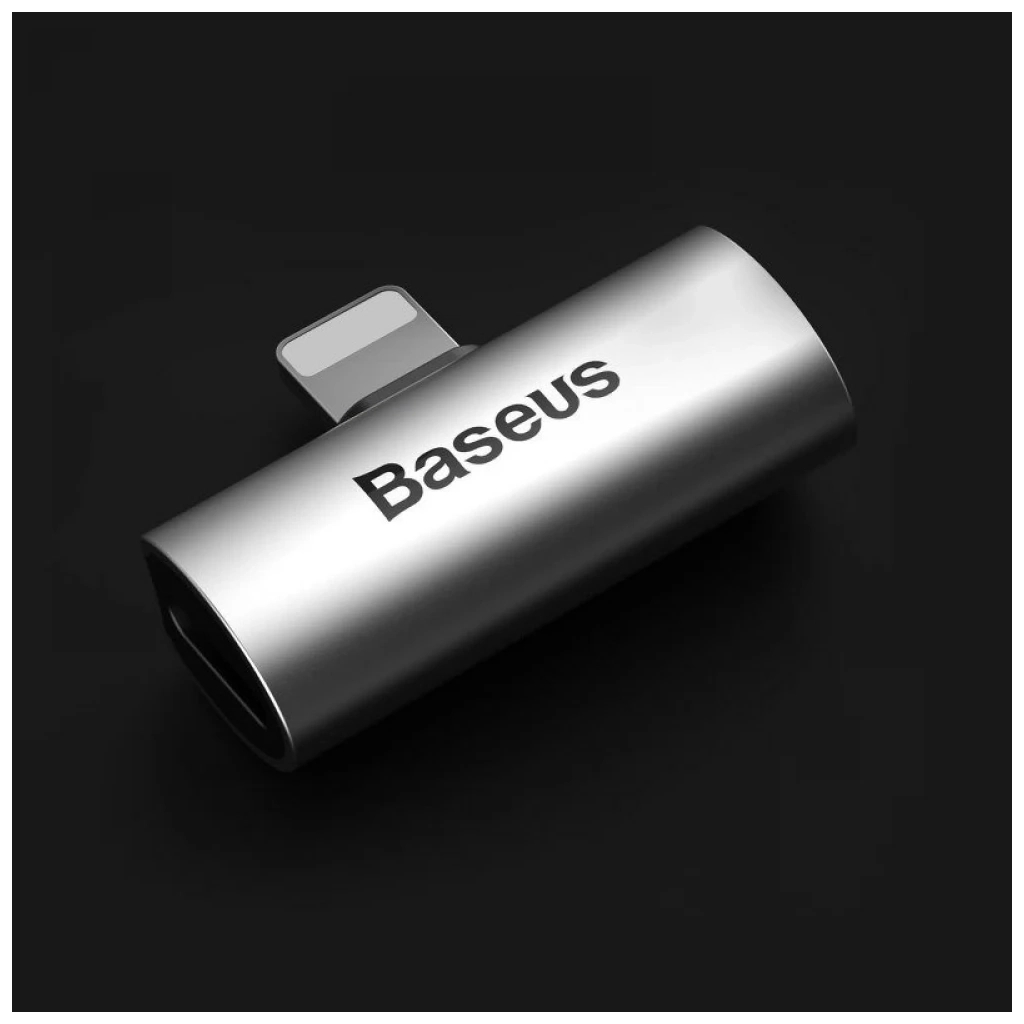 Перехідник L46 Lightning (1 Male / 2 Female) (CAL46-S1) Black-Silver Baseus (CAL46-S1) Перехідник L46 Lightning (1 Male / 2 Female) (CAL46-S1) Black-Silver Baseus (CAL46-S1)