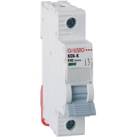 Automatic circuit breaker ONESTO 1p C 6A MCB 6kA (KC6-K)