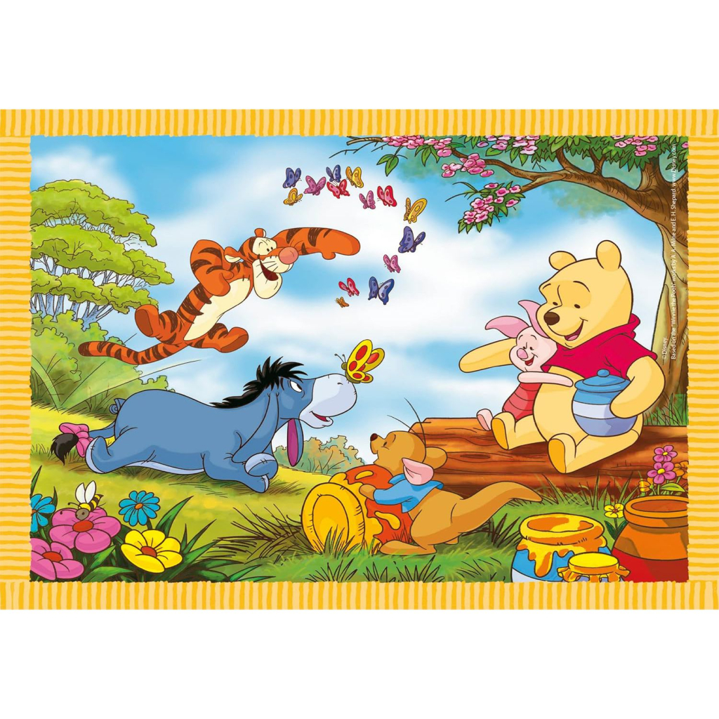 Пазл Clementoni 4 в 1 Winnie the Pooh, 12,16,20 та 24 елементи (21514) Пазл Clementoni 4 в 1 Winnie the Pooh, 12,16,20 та 24 елементи (21514)