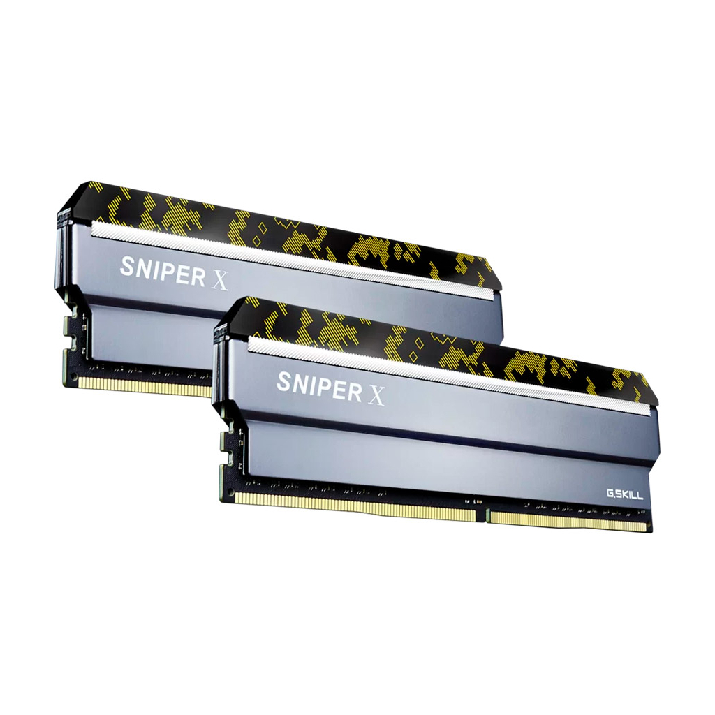 Модуль пам'яті для комп'ютера DDR4 32GB (2x16GB) 3200 MHz Sniper X G.Skill (F4-3200C16D-32GSXKB)