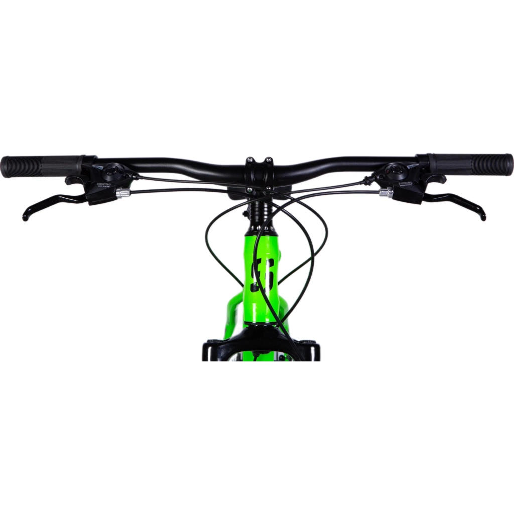 Велосипед Space 24" Mercury AM DD рама-11" Al зелено-чорний 2025 (OPS-SP-24-028)