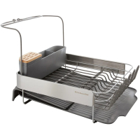 Сушарка для посуду KitchenAid Sinkware 61,5 x 38,5 x 37,5 см сірий (KEG896BXCGA)