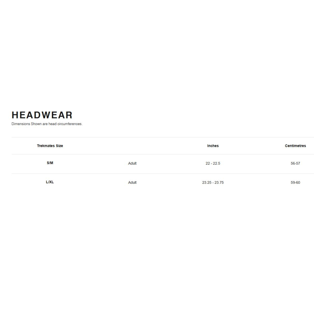 Капелюх Trekmates Borneo Hat TM-004574 ash - S/M - сірий (015.1159)
