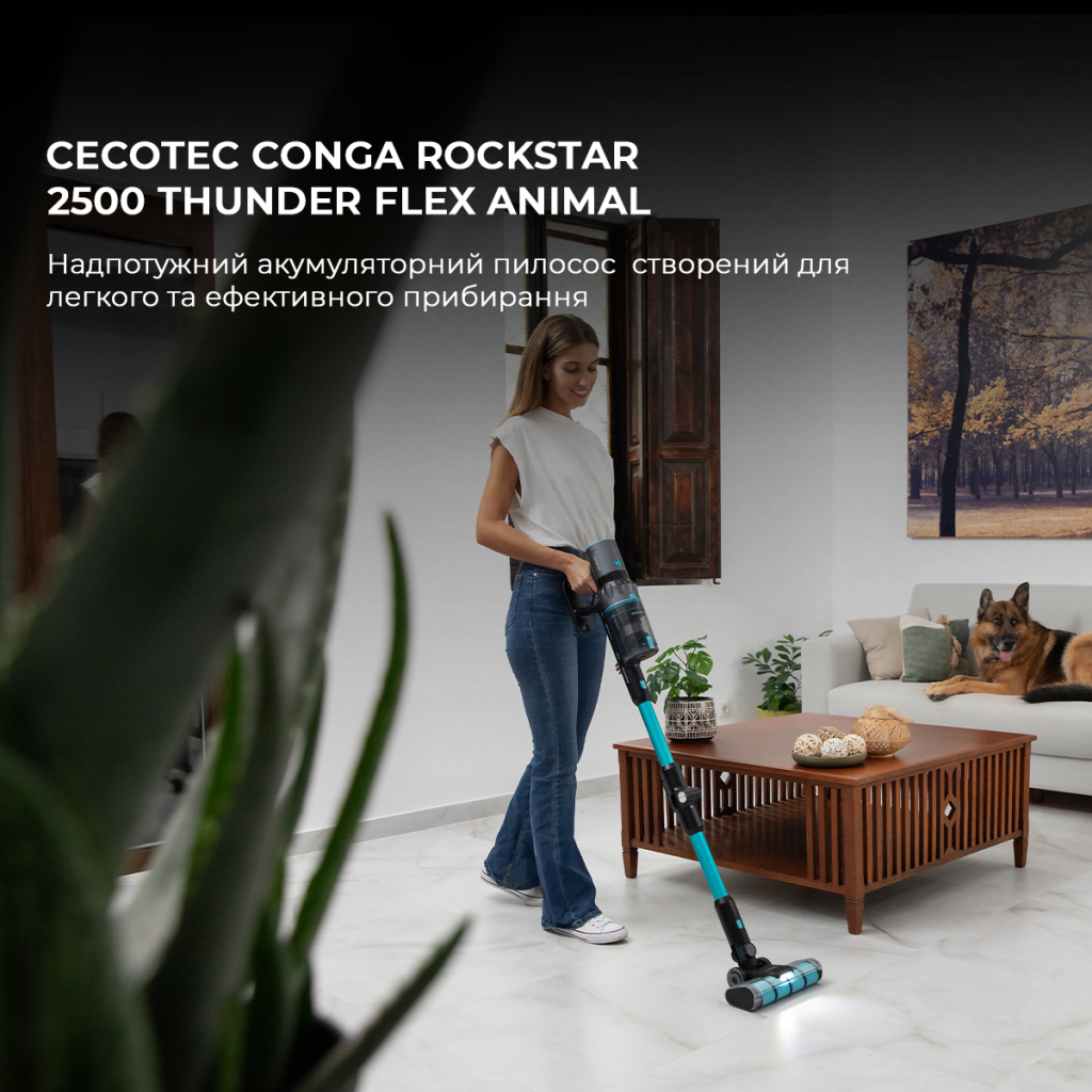 Пилосос Cecotec Conga Rockstar 2500 Thunder Flex Animal (CCTC-08427)