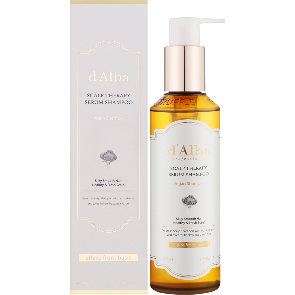 Шампунь D'Alba Professional Repairing Scalp Therapy Serum Shampoo 275 мл (8809772783157)