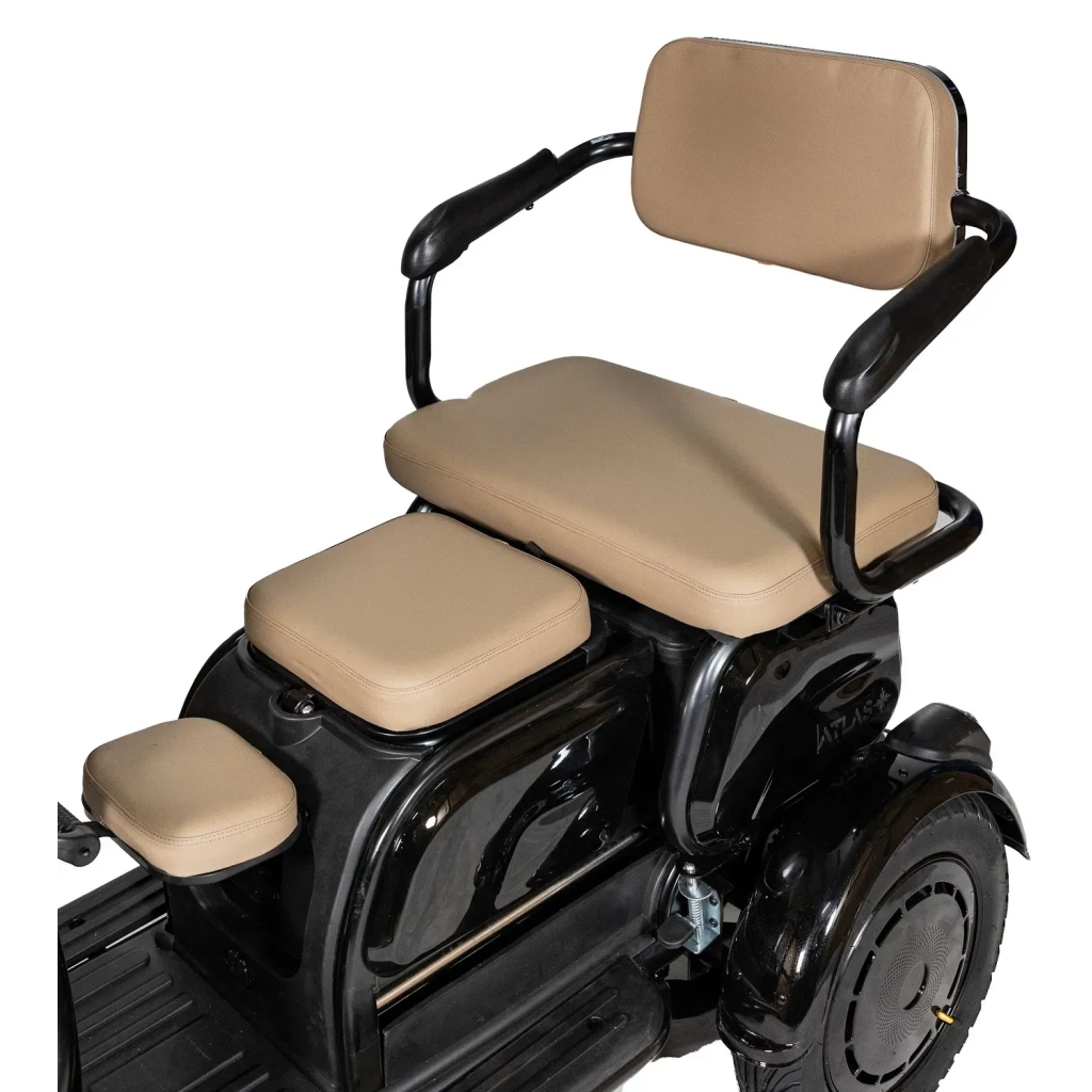 Електроскутер Atlas Elegant Trike 800W Black (4016)