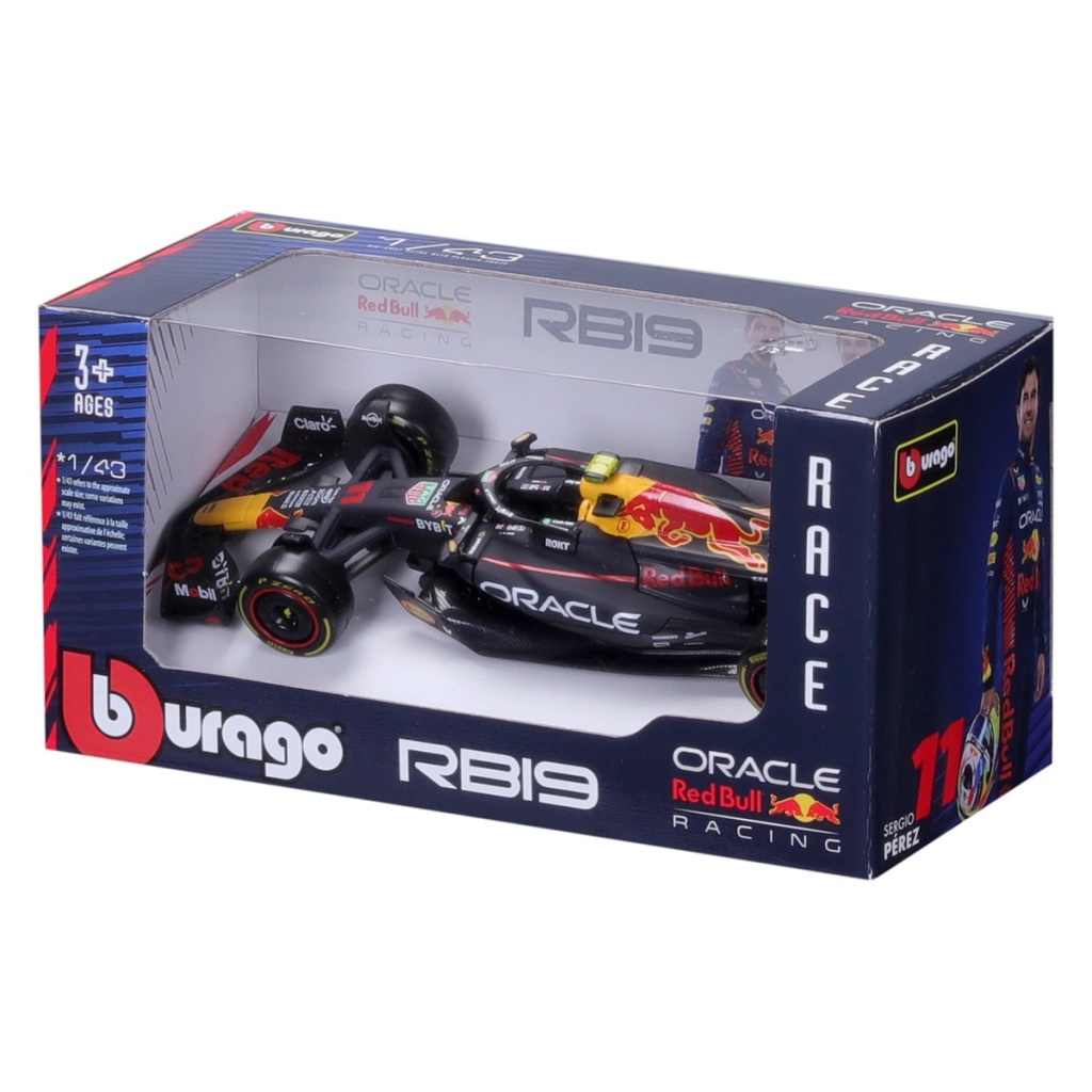 Машина Bburago Red Bull Racing RB19 (2023) (143) (18-38082)