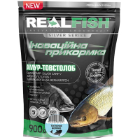 Прикормка Real Fish Silver Series Товстолоб-амур Пряжене молоко 0.9kg (809.00.36)