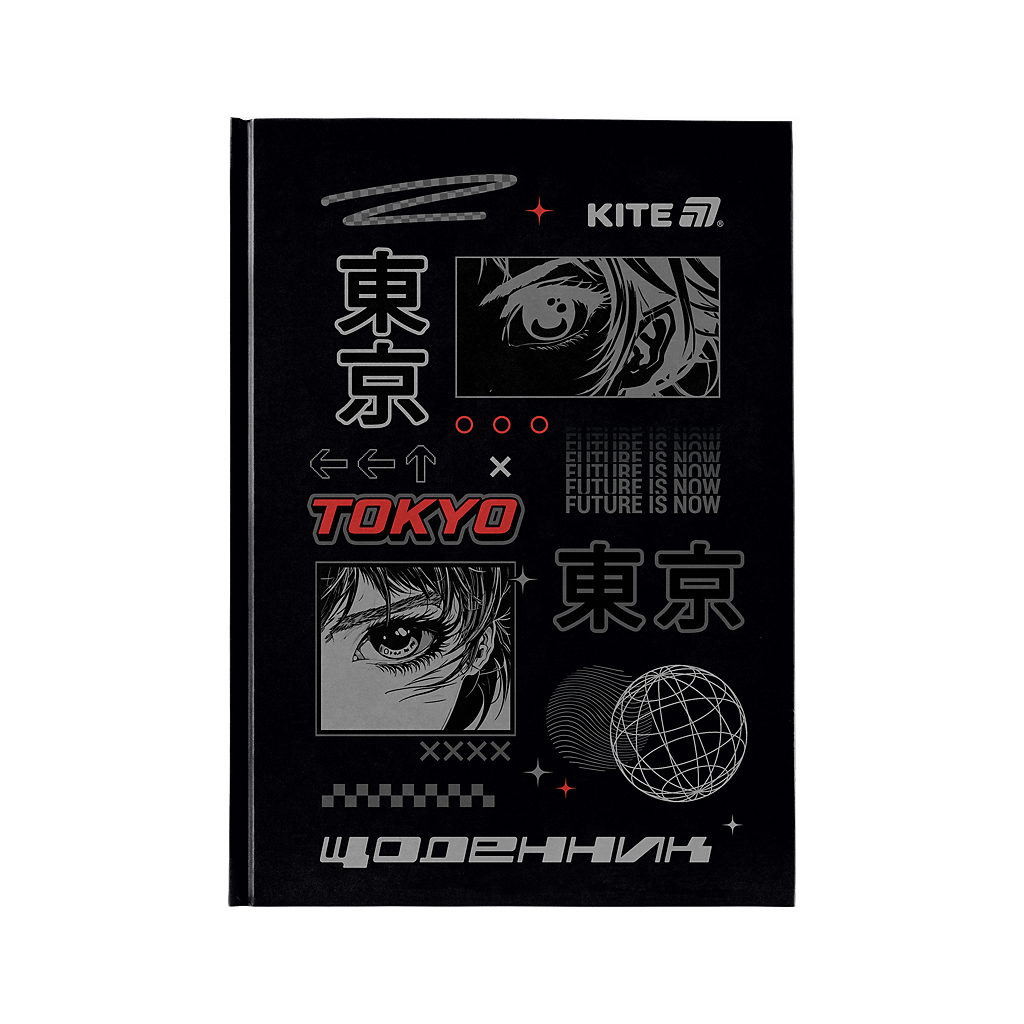 Щоденник шкільний Kite Tokyo, тверда обкладинка (K25-262-6)