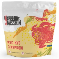 Їжа швидкого приготування Food Mission Кус-кус з куркою 110 г (fm.30696)