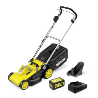 Lawnmower Karcher LMO 34-18 Dual 18V, 34cm, 25-60mm (1.445-411.0)