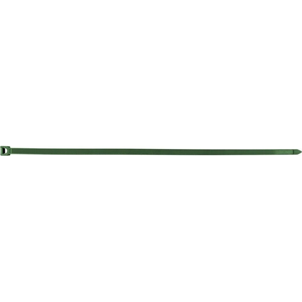 Стяжка Neo Tools 50шт, пластик, 7.6х380мм, зелена (15-971)