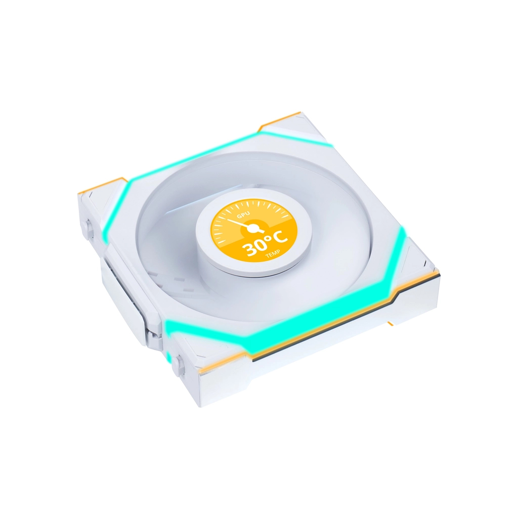 Кулер до корпусу Lian Li Uni Fan SL WIRELESS LCD Reverse, 120-1 (G99.12RSLLCD1W1W.00) Кулер до корпусу Lian Li Uni Fan SL WIRELESS LCD Reverse, 120-1 (G99.12RSLLCD1W1W.00)