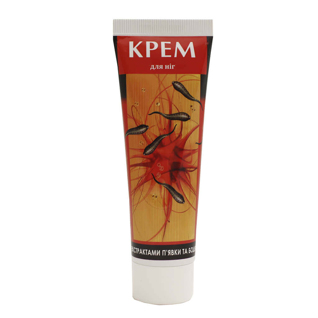 Крем для ніг Dr.Трав З екстрактами п'явки і бодяги 75 г (4820096780510)