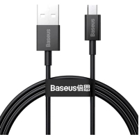 Дата кабель USB 2.0 AM to Micro 5P 1.0m 2A black Baseus (CAMYS-01)
