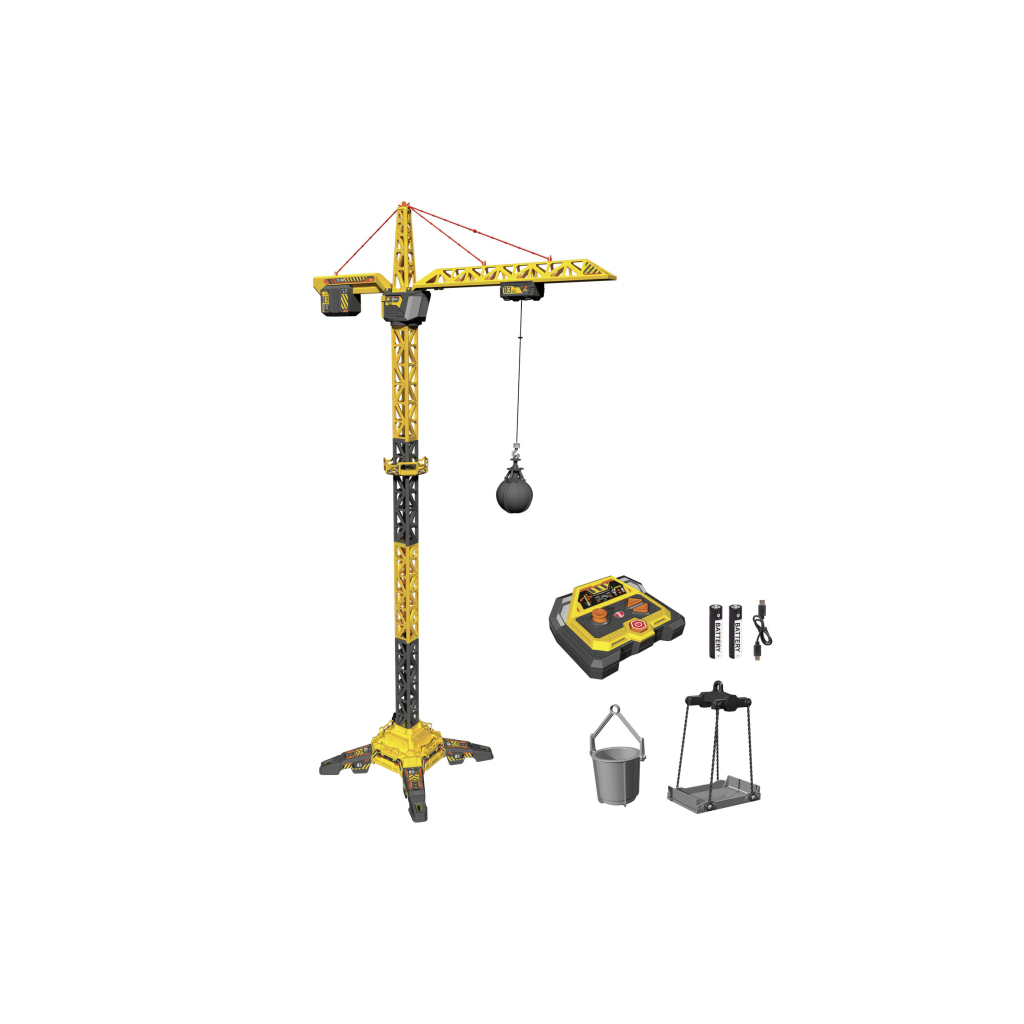 Спецтехніка Dickie Toys Кран Титан зі світловими ефектами на ДК 150 см (3729023) Спецтехніка Dickie Toys Кран Титан зі світловими ефектами на ДК 150 см (3729023)