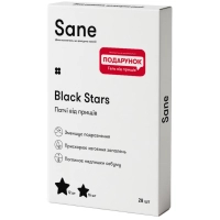 Face patches Sane Black Stars From acne 28 pcs. (4820266832261)