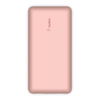 Батарея універсальна Belkin 20000mAh 15W, Dual USB-A, USB-C Rose Gold (BPB012BTRG)