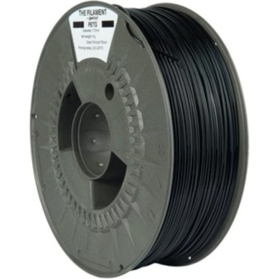 Пластик для 3D-принтера The Filament PETG 1.75mm 1kg BLACK, MIDNIGHT (TF-24015)