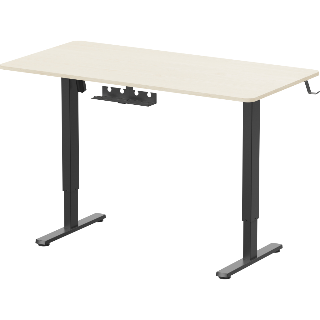 Комп'ютерний стіл OfficePro ODE1470LWB Light Wood/Black (ODE1470LWB)