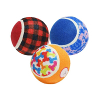 Toy for dogs MISOKO&CO Tennis balls multi-colored 10 cm, 3 pcs (ANHMSK70144)
