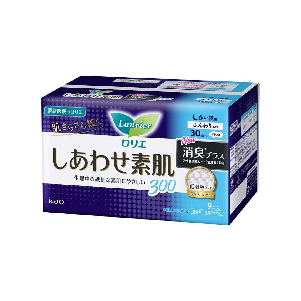 Гігієнічні прокладки Kao Laurier Special Extra Heavy Night Use Slim Нічні 9 шт (4901301405043)