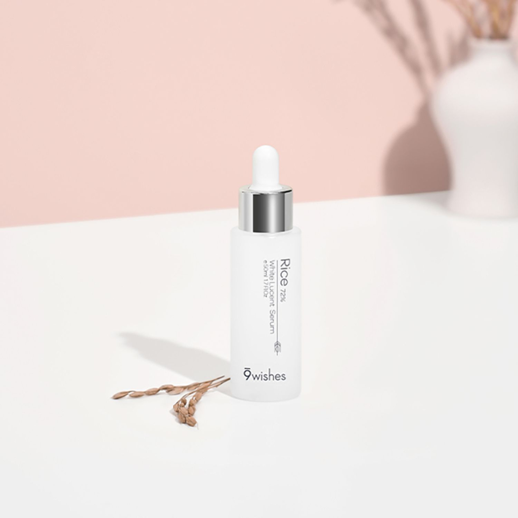 Сироватка для обличчя 9Wishes Rice 72% White Lucent Serum 50 мл (8809429951502)