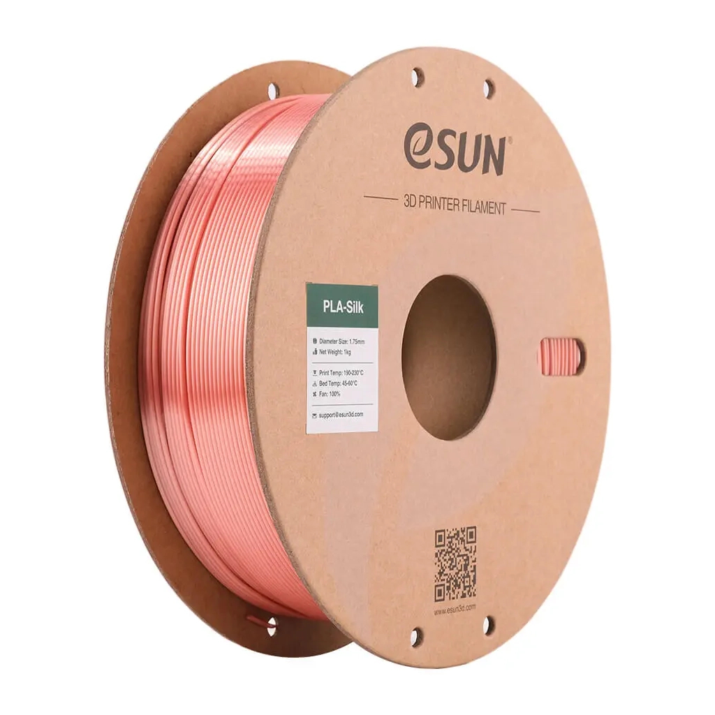 Пластик для 3D-принтера eSUN ePLA-Silk 1,75mm 1kg ROSE GOLD (EPLA-SILK-P175RG1)