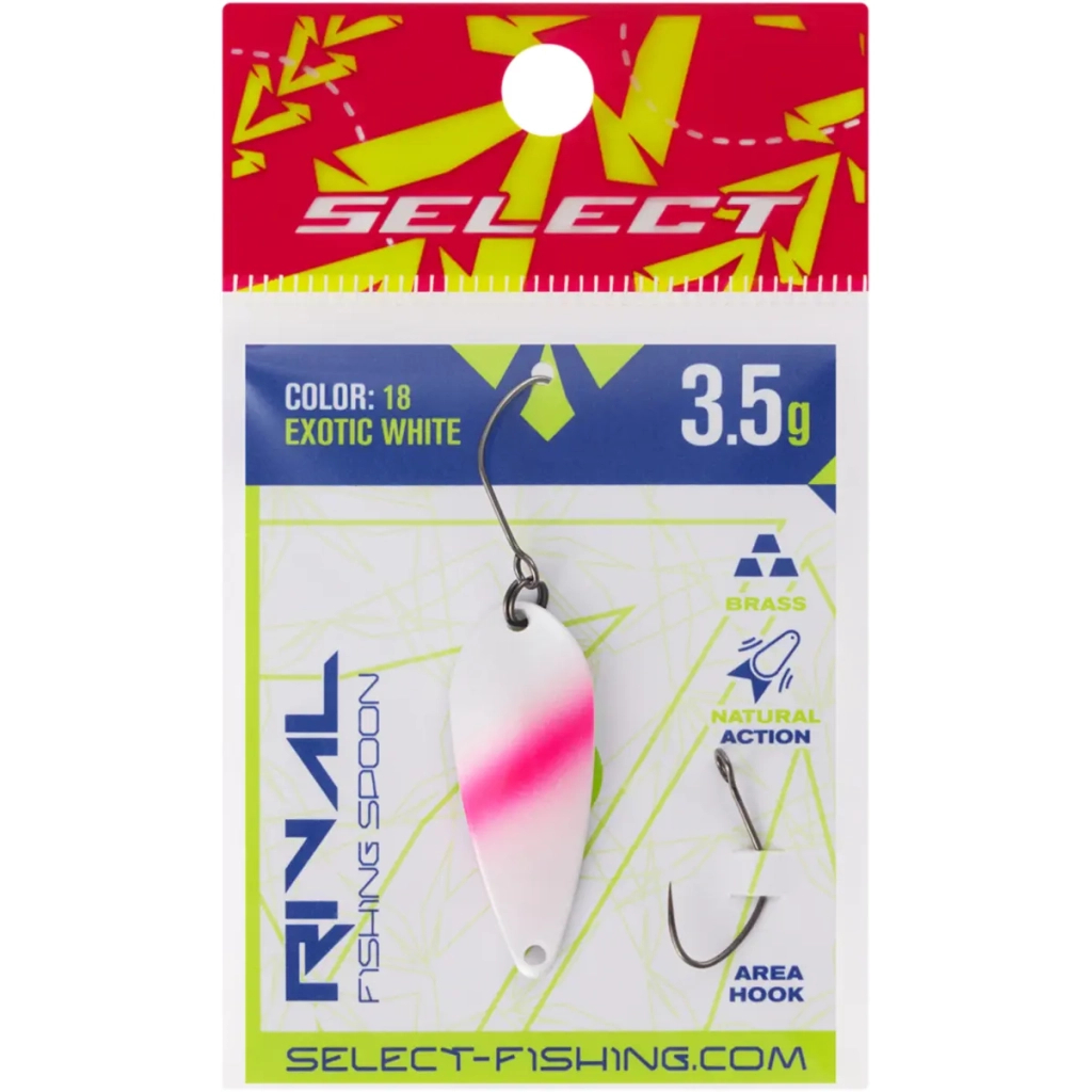 Блешня Select Rival 3.5g 34mm 18 Exotic White (1870.80.34) Блешня Select Rival 3.5g 34mm 18 Exotic White (1870.80.34)