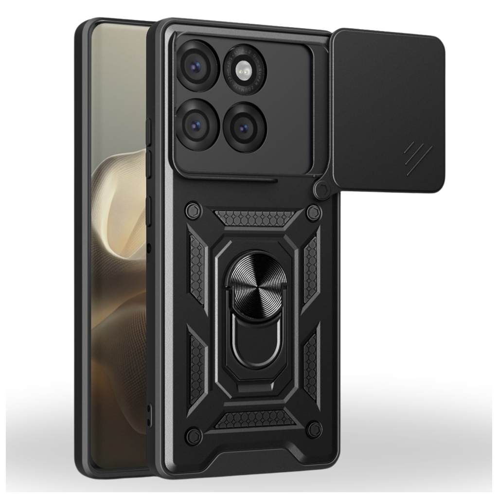 Чохол до мобільного телефона BeCover Military Motorola Edge 70 Black (715529)