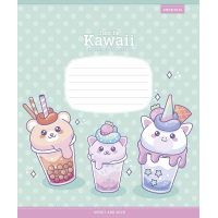 Notebook Schoolboy Sugar dreams 12 sheets oblique line (012-3408C)