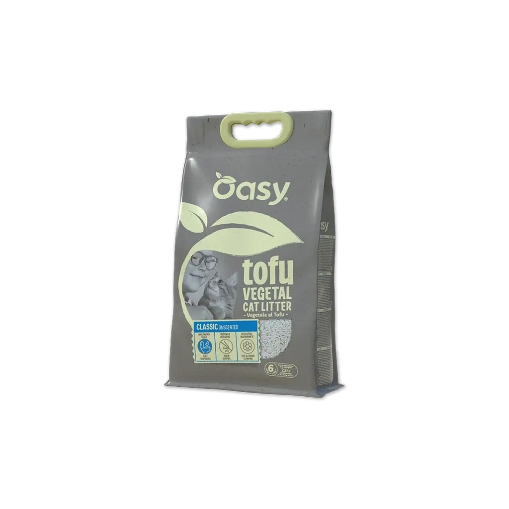 Наповнювач для туалету OASY Тофу Classic 10 л (8054329514399)