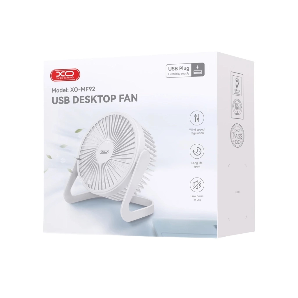 Вентилятор XO Air/fan accum XO 5 Вт MF92 white (MF92.white) Вентилятор XO Air/fan accum XO 5 Вт MF92 white (MF92.white)