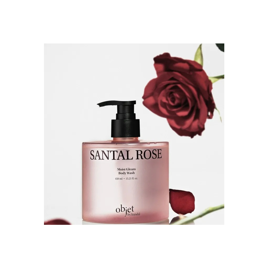 Гель для душу Kundal Objet Santal Rose 450 мл (8809953778439)