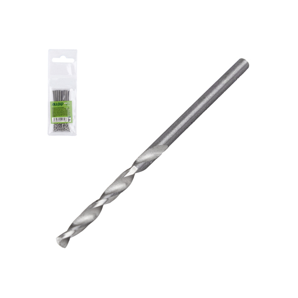 Свердло Alloid Base, по металу, HSS, 2.5мм, 10шт. (DB-4241025) Свердло Alloid Base, по металу, HSS, 2.5мм, 10шт. (DB-4241025)