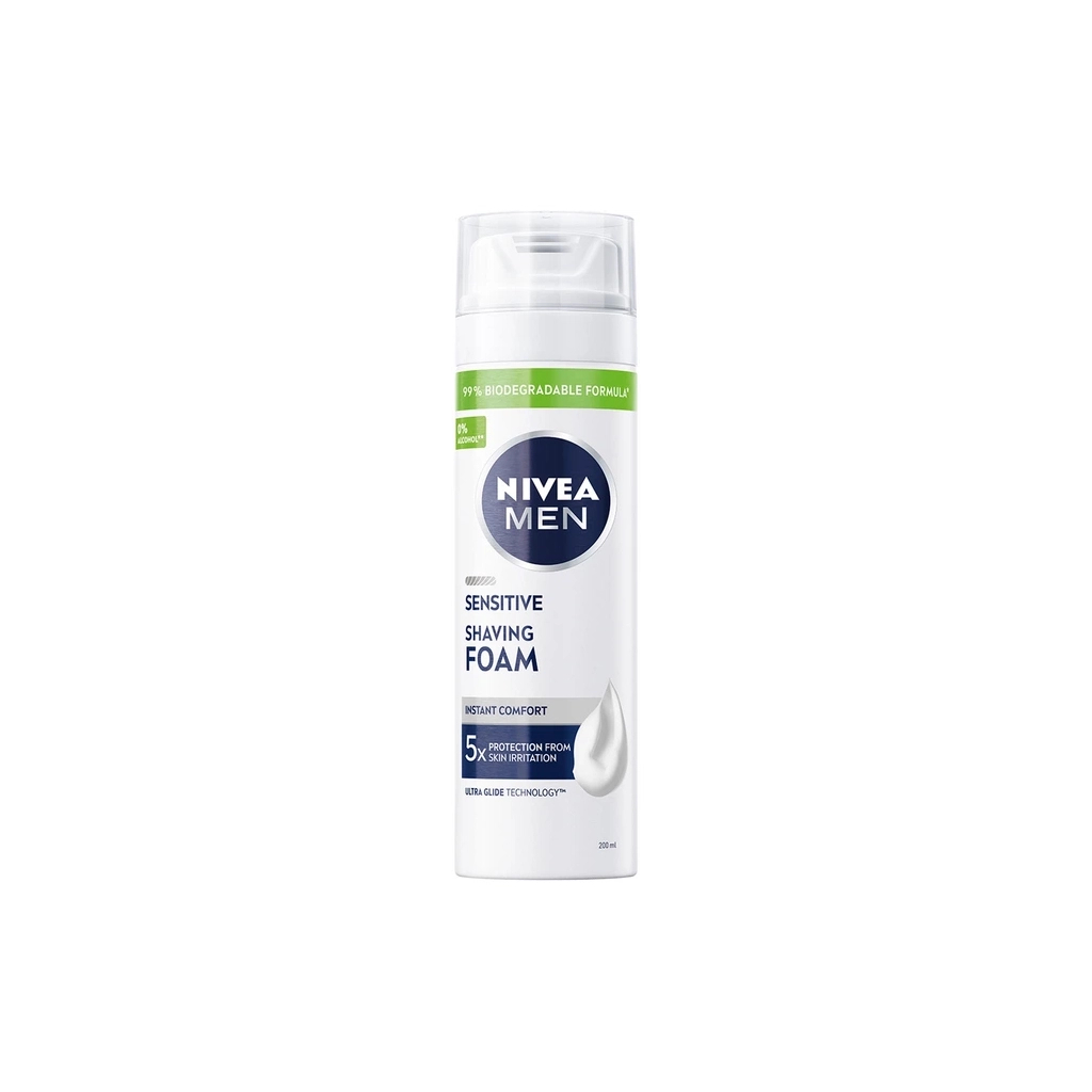 Піна для гоління Nivea MEN Sensitive Shaving Foam 200 мл (4005808222742)