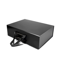 Gift box Bergamo Lorena L, 48 x 35 cm, black (120130513L-01)