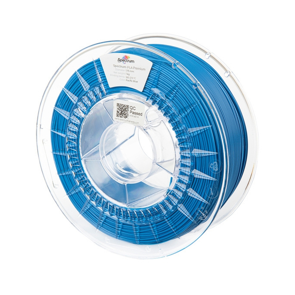 Пластик для 3D-принтера Spectrum PLA Premium 1.75mm 1kg Blue, Pacific (80016)