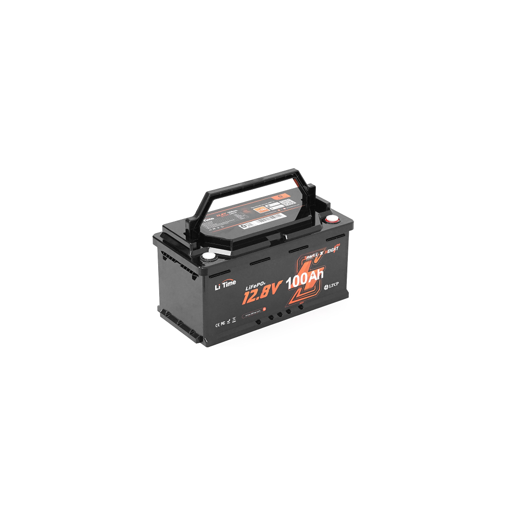 Батарея LiFePo4 Litime 12.8V 100Аh 1280Wh (L12V100-100-H190-BT4AC150) Батарея LiFePo4 Litime 12.8V 100Аh 1280Wh (L12V100-100-H190-BT4AC150)