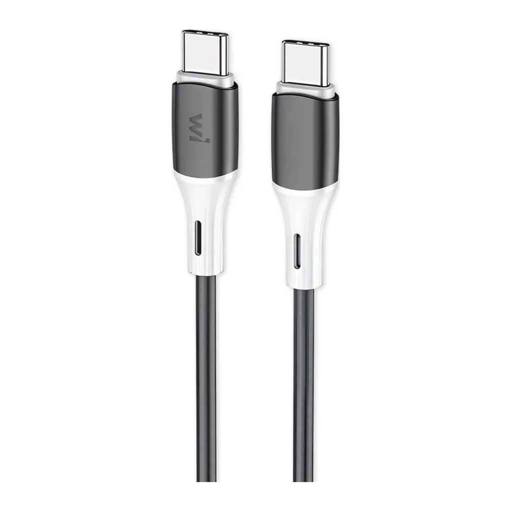 Дата кабель USB-C to USB-C 1.0m 60W silicone black Wibrand (WI.DC/MA1B-CC) Дата кабель USB-C to USB-C 1.0m 60W silicone black Wibrand (WI.DC/MA1B-CC)
