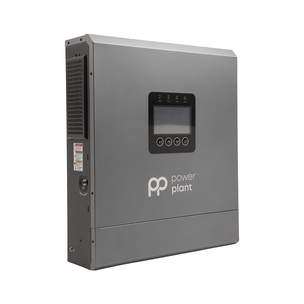 Сонячний інвертор PowerPlant 12000W 51.2V 160A (NV823178) Сонячний інвертор PowerPlant 12000W 51.2V 160A (NV823178)